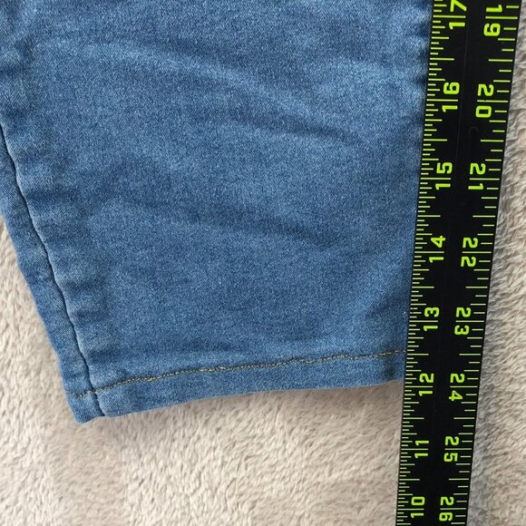Curve Appeal Womens Jeans Size 10/30 Ankle Stretch Skinny Leg Casual Blue Denim - Picture 5 of 13